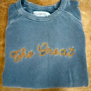 The Great - The college sweatshirt. Size 0 (similar to an XS).